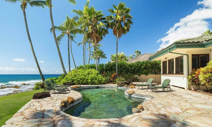 Poipu House | Kauai Kai By Parrish Kauai - enjoy sunsets at this amazing elite home w/AC and