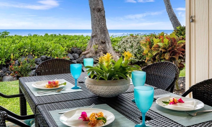 Keauhou Condo | Keauhou Kona Surf & Racquet Club Townhouse #4