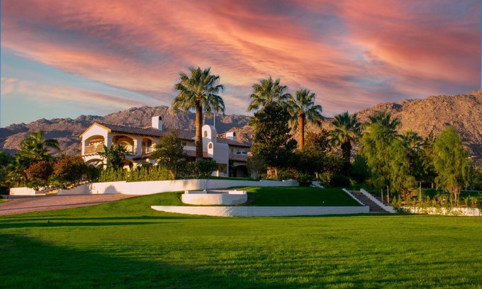 Palm Desert Villa | KEMPA VILLA I Secluded 5-Acre Mountain View Retreat w/Concierge, Complimentary Pool Heat