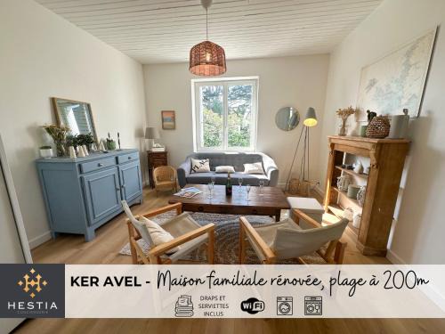 Ploudalmezeau House | KER AVEL - Maison familiale renovee proche plage