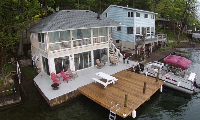 Hammondsport House | Keuka Villa - A Charming Lakeside Cottage on the Jewel of the Finger Lakes
