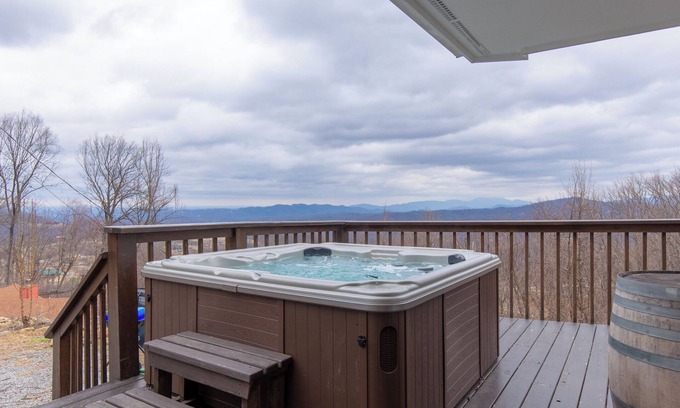 Chalet Village North Cabin | Kickback Kabin by Jackson Mountain Rentals