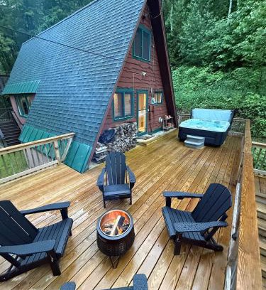 Killington House | Killington A-Frame home