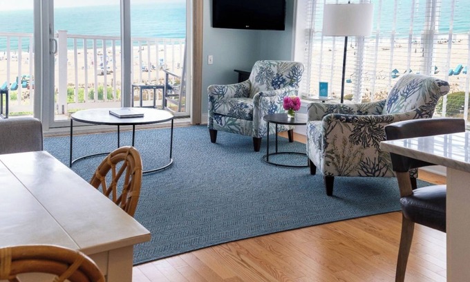 Cape May Hotel | King Two Bedroom Two Bath Suite | Premier Ocean Side | Sandpiper Beach Club