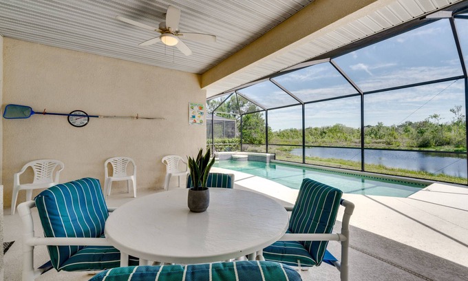 Sunset Lakes House | Kissimmee Home w/Pool + Pond View, 5 Mi to Disney