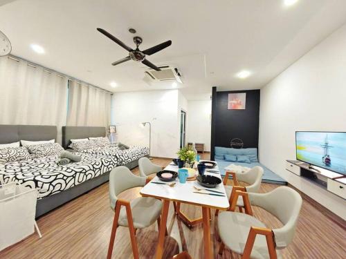 Danau Kota Apartment | KLCC LakeView Studio at Setapak 1-5pax