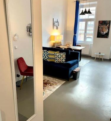 Weißgerber Apartment | Klimatisierte Sehr Zentrale Wohnung-Loftstyle-