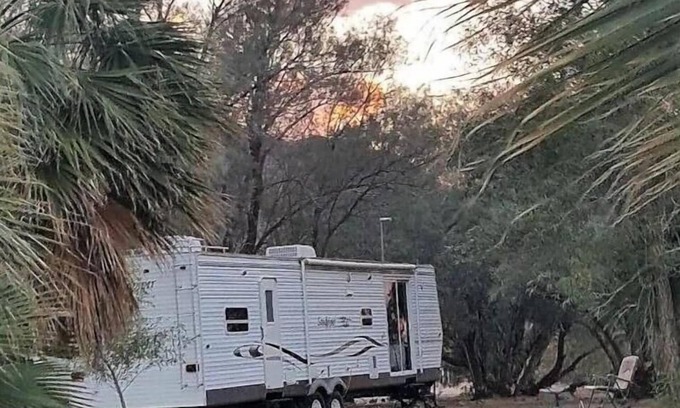 Newberry Springs House | Koi Pond Trailer
