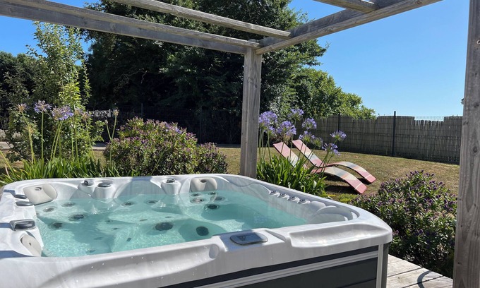 Moelan-sur-Mer House | Koquillage, Cosy house with SPA, GR34, 10 people