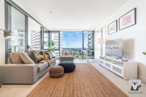 Rhodes Apartment | KozyGuru | Rhodes | Stylish Waterfront Living