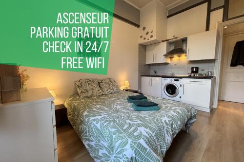 Chatel-Guyon Apartment | L'échappée verte - Studio - 1 lit - 2 pers