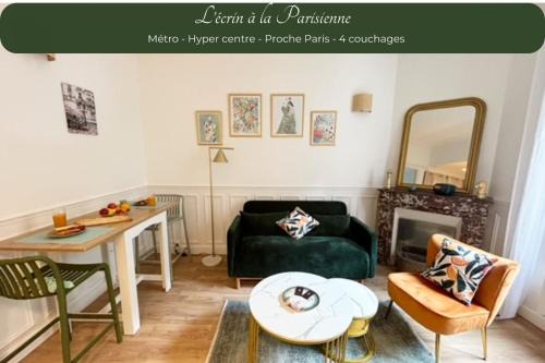 Clichy Apartment | L'écrin à la Parisienne