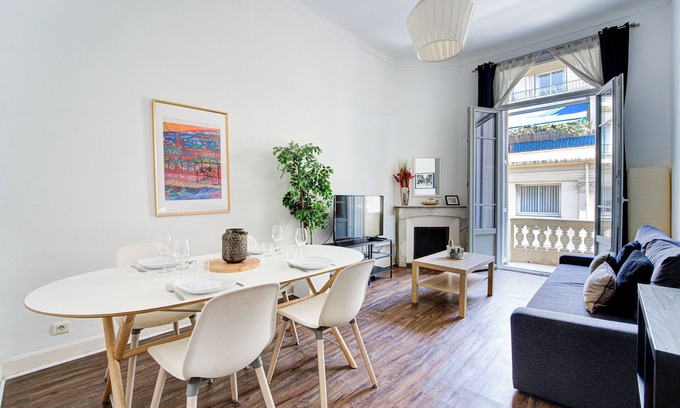 Lepante Quarter Apartment | L'Écrin Blanc Niçois - Welkeys