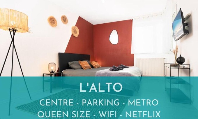 Marengo - Jolimont Apartment | L'Alto - Toulousecozyflat - Centre- Parking - Métro