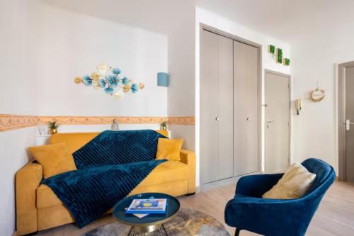Beaulieu-sur-Mer Apartment | L'apparté Marinoni Classé-Climatisé-WIFI-Mer