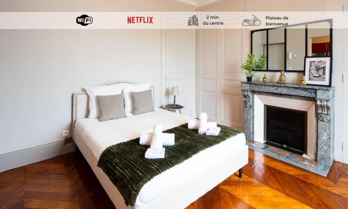Evreux Apartment | L’haussmannien, hyper centre 2 min à pied