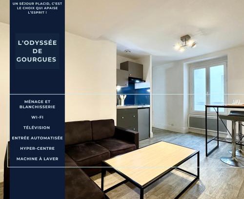 Mont-de-Marsan Apartment | L'Odyssée de Gourgues - Central - Wifi