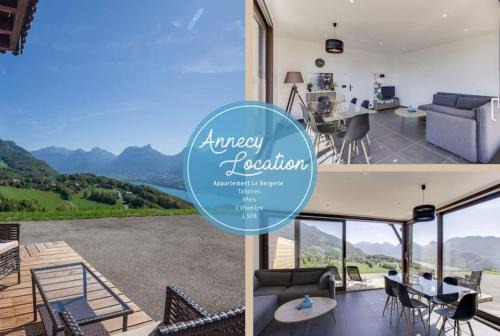 Talloires-Montmin Apartment | La Bergerie T2 With Lake And Mountains View