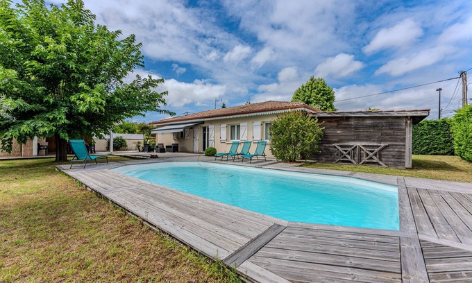 Cazaux House | La Bohème du Lac - Maison climatisée avec piscine