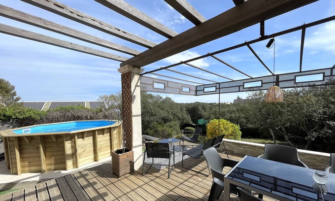 Garrigues Villa | La Garrigue Nîmoise - swimming pool and air conditioning