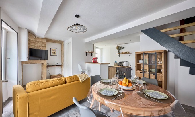 Saint-Regnobert-de-la-Cote-de-Nacre House | La Maison du Pêcheur - A 250 m de la plage