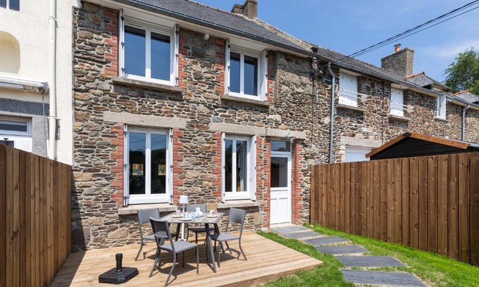 Cancale House | La Maison de Louise - Superbe maison avec patio