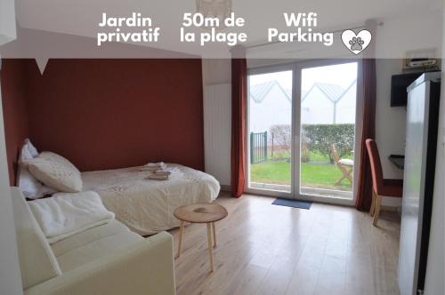 Courseulles-sur-Mer Apartment | La Patoune - Jardin - 50m de la plage - Wifi - Parking