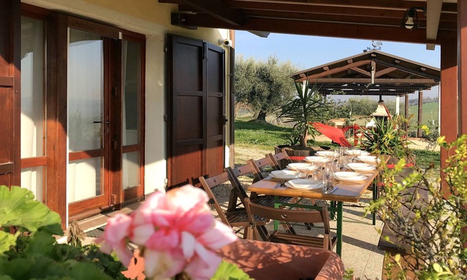 Bettolelle Villa | la Quercia max 10pax @ Casale VillaSofia Senigallia