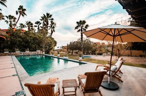 San Jose del Cabo Villa | LA ROCA 8 min WALKING DISTANCE TO THE BEACH