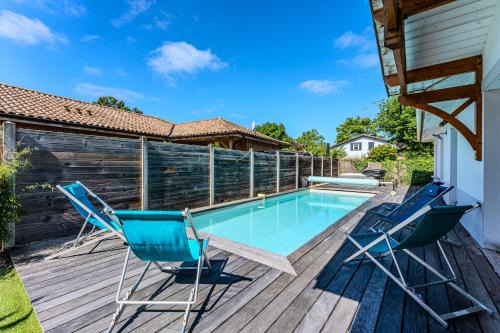 Gujan-Mestras House | La villa Sirelis piscine et spa