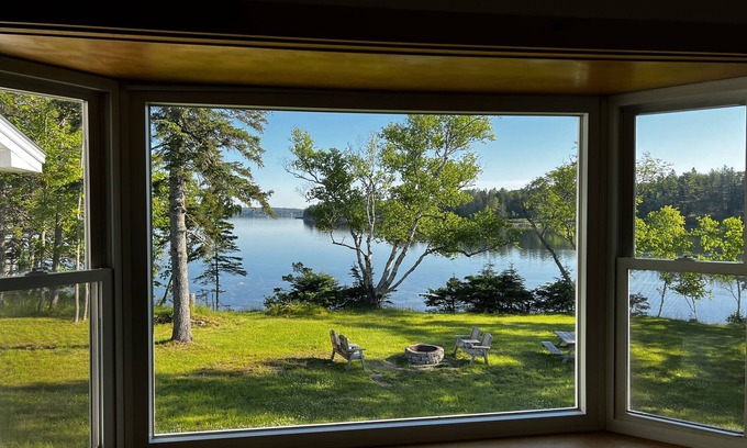 Trenton House | LABOR DAY WEEK 8/31-9/7! Mill Cove, relaxing shorefront home, close to Acadia.