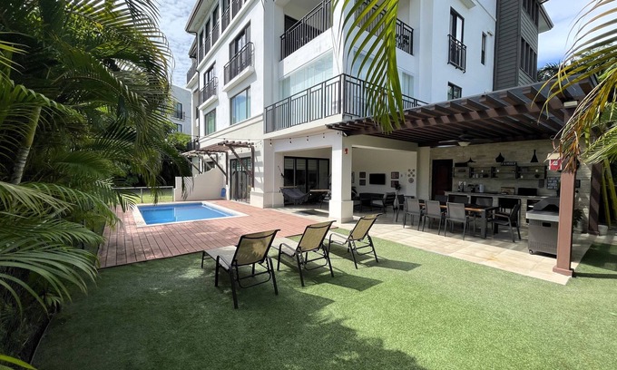 Playa Blanca Condo | Laguna Retreat w/Private Pool - Minutes to Beach - King Bed - Sleeps 9