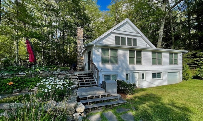 Ashley Falls House | Lake Buel Waterfront: with Sparkling Views, Fire Pit and Kayaks!