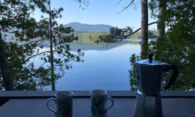 Tupper Lake Cabin | Lake front Family Cabin Nestled into ADK State Park (lake access only)