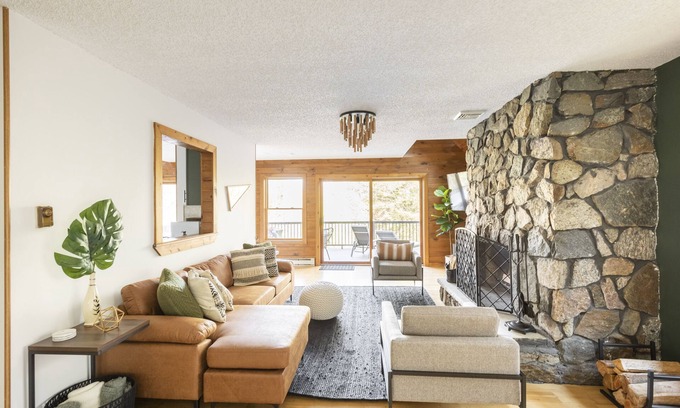 Bolton Landing Ski Chalet | Lake George Secluded Chalet: Terrace, Firepit, BBQ Grill, Foosball, Air Hockey