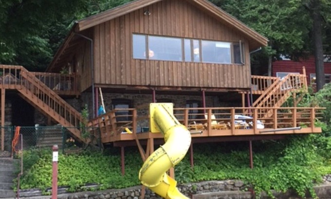 North Lake George Cabin | Lake George Water Front Cabin Spectacular Views