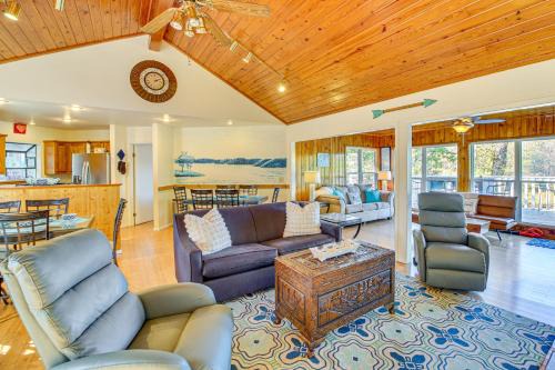 Mid America House | Lake Hamilton Escape with Dock and Waterfront Views!