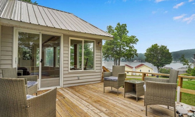 Lime Lake-Machias House | Lake House w/ dock, fish + swim!