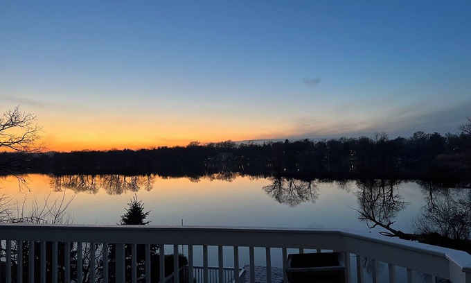 Wonder Lake House | Lake living does NOT get any better than this!