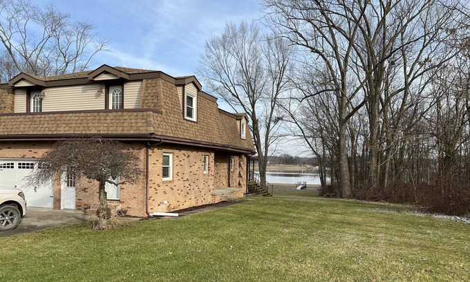 Wayland House | Lake Milton Lakefront Home with Dock