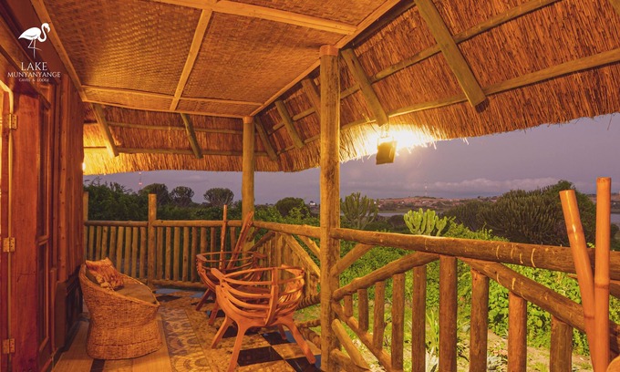 Kasese Cabin | Lake Munyanyange Caves Lodge
