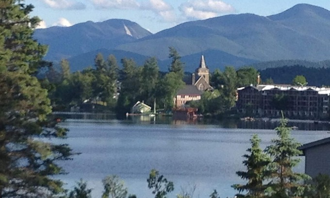 Lake Placid Condo | Lake Placid Condo with Lake & High Peak View. Great Location.