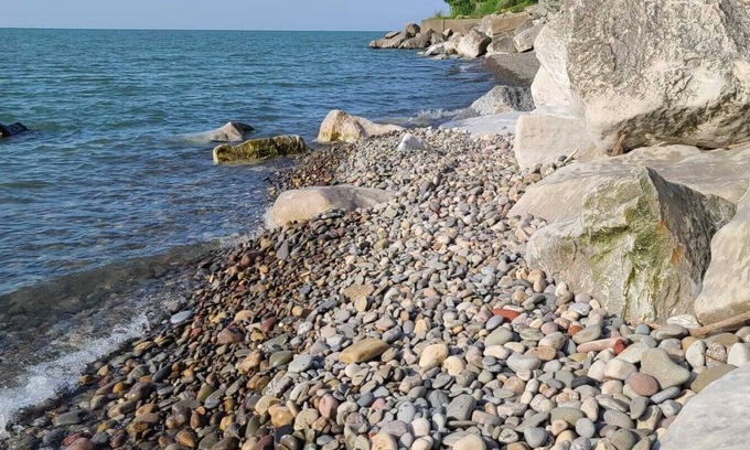 Madison - Lakeland Cottage | Lake View Home & Private Beach across the road exclusively for Skiff Cottage.