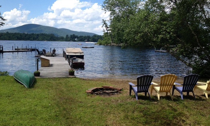 Moultonborough Cottage | Lake Winnipesaukee Water Front Cottage With Private Dock And Beach