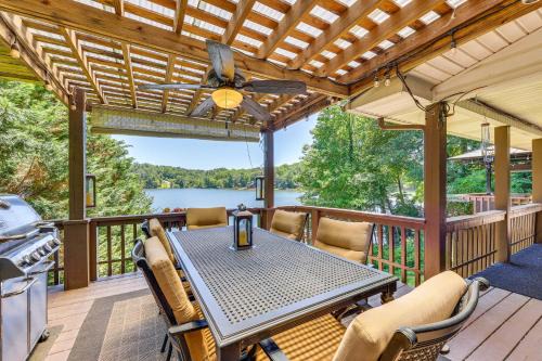 Blairsville House | Lakefront Blairsville House with Game Room and Hot Tub