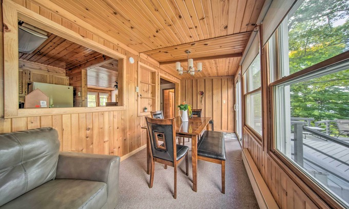 Burton Cottage | Lakefront Burton Home w/Deck, Grill + Views!