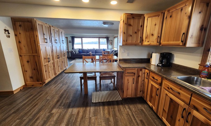 Markesan Cabin | Lakefront Cabin on Full Rec Lake with Pier