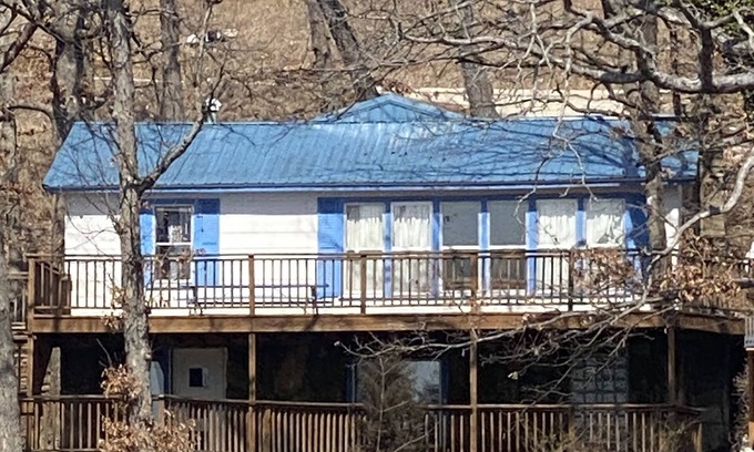 Sunrise Beach Cabin | Lakefront Cabin With Two Well Dock In Popular LAKE OF THE OZARKS Cove Location!