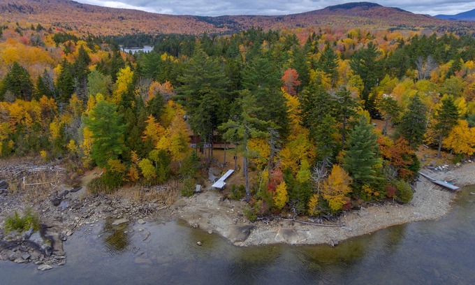 Greenville House | Lakefront Cabin with Lake Views, Cable, Beach Access & Private Dock