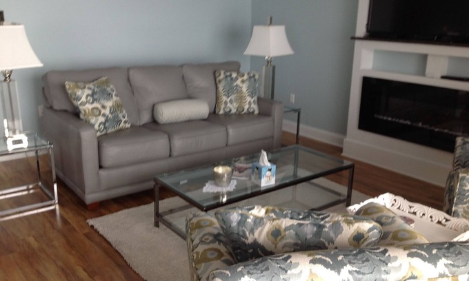 Geneva-on-the-Lake Condo | LAKEFRONT CONDO #309 2BR/2BA-private balcony, private beach and wine tours!